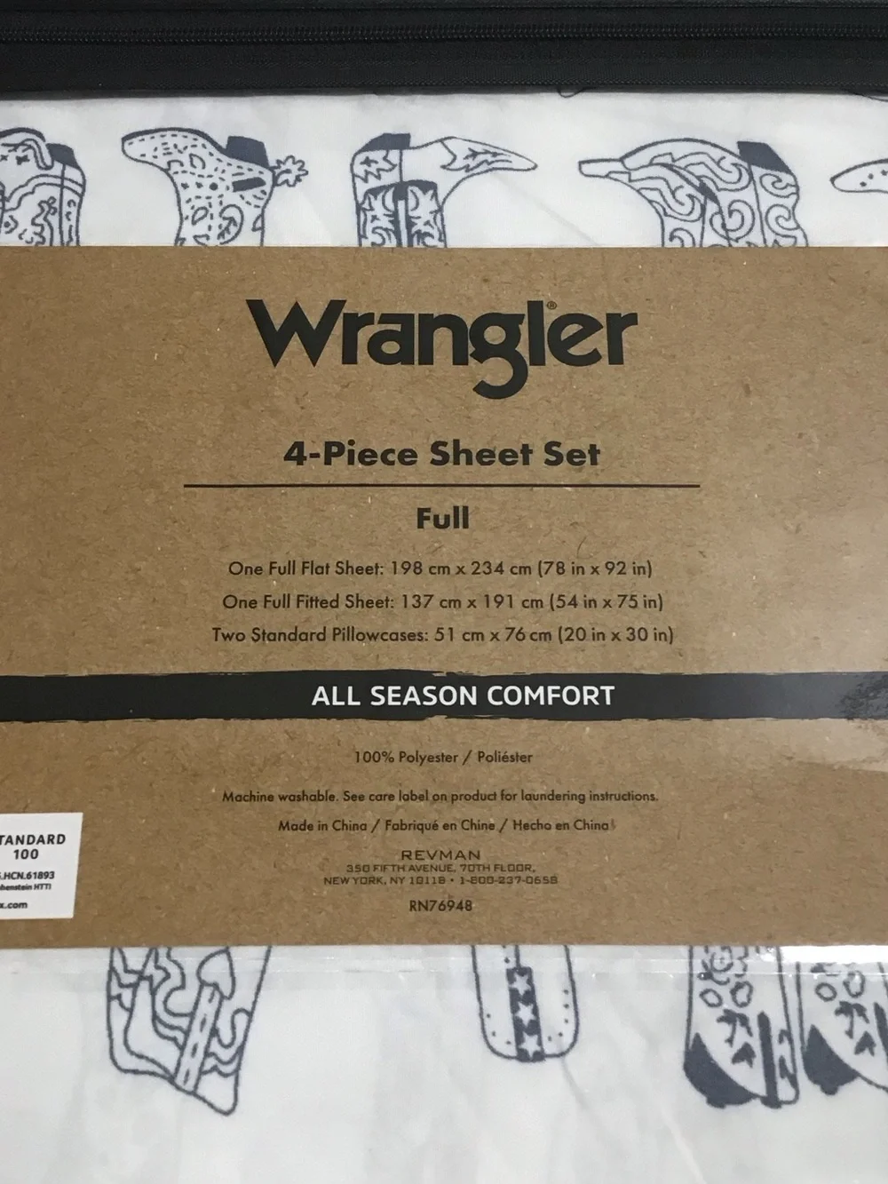 Wrangler full sheet